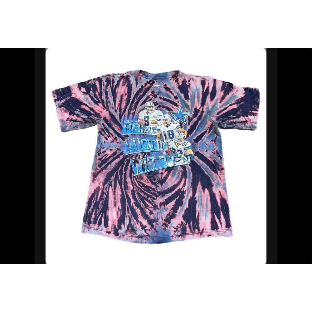 Dallas Cowboys Romo, Witten & Austin Tie-Dye Tee